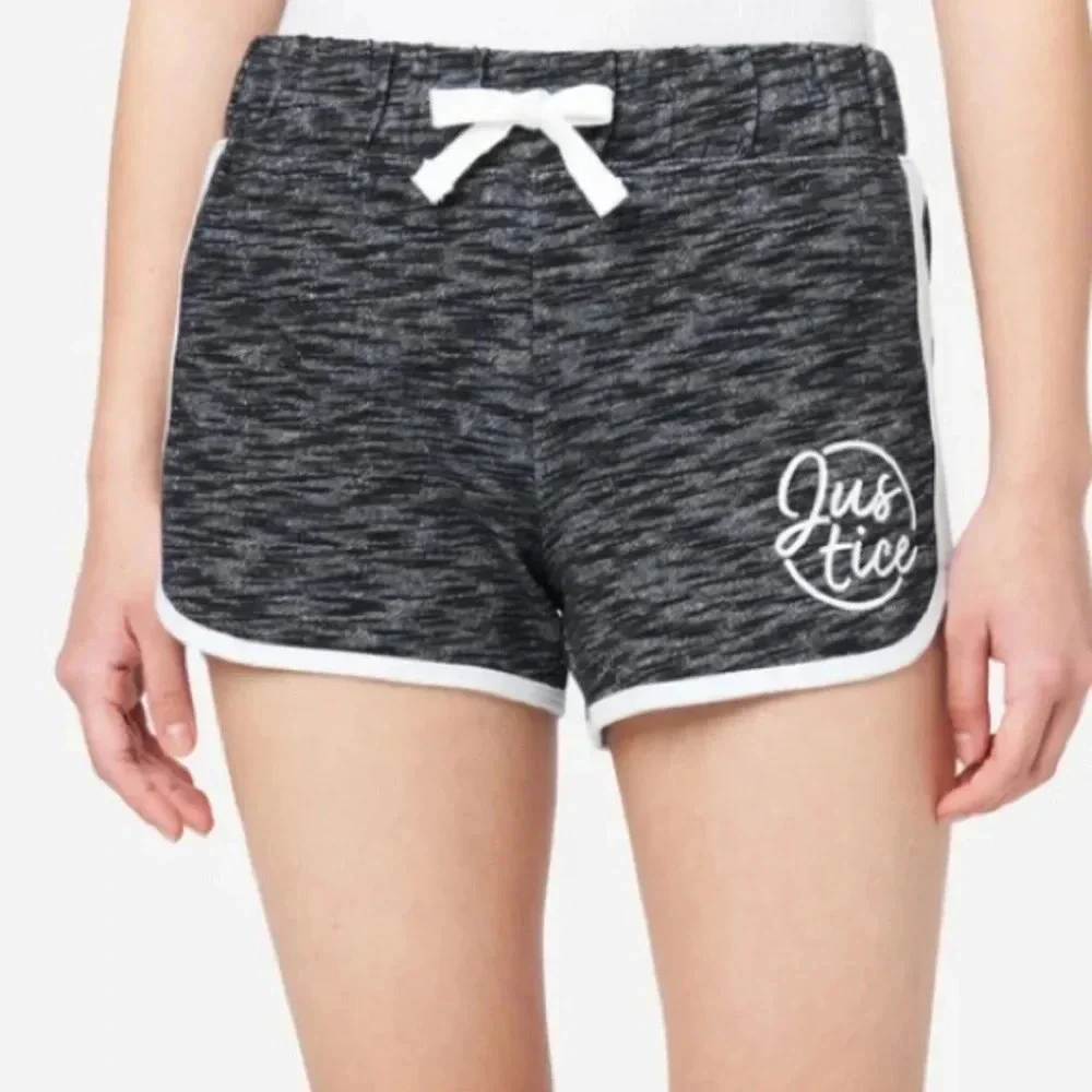Justice- Set of Black Shorts Girl’s Size S/7